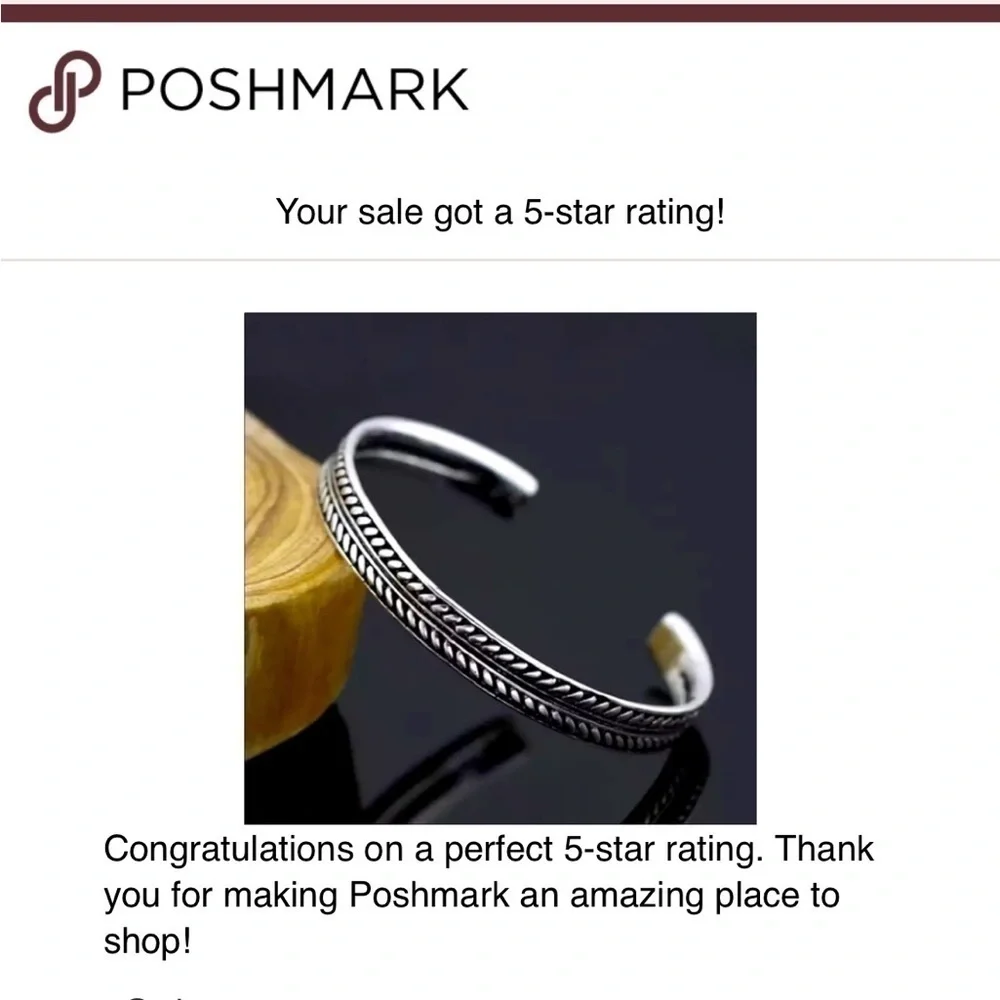 💎 Vintage Leaves 925 Sterling Silver Cuff Bracelet - Picture 9 of 10